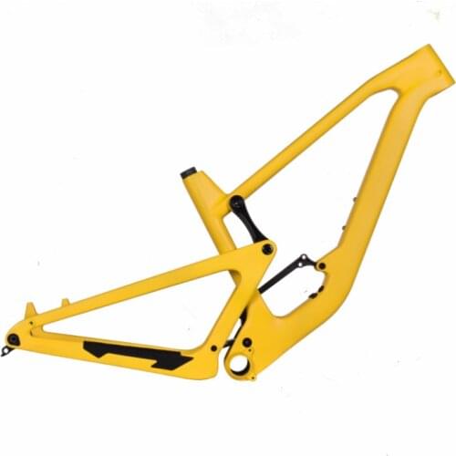 Free shipping T1000 29er Bicycle Frame AllMountain Full Suspension Bike Frames Carbon MTB frame 29 Boost frame160mm travel