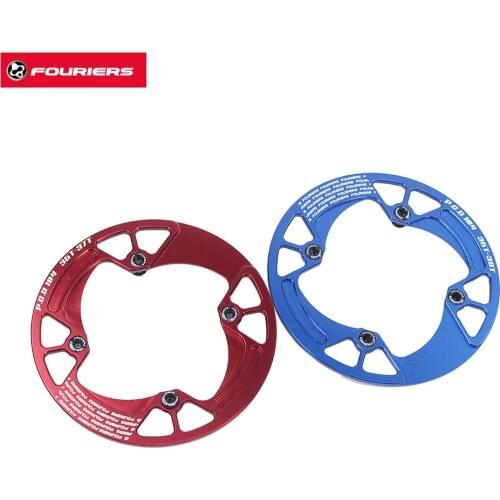 Fouriers Alloy MTB Bike Bash Chain Guard BCD 104mm 141mm 160mm BCD104 for XC AM FR DH Bicycle Chain Guard 32T - 38T