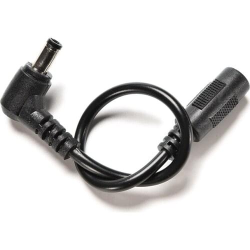 Extension Cable Cord for CCTV Camera DC Power Plug Cable 5.5 x 2.5mm Male 90 Degree Right Angle To 5.5 x 2.1mm Female Adapter