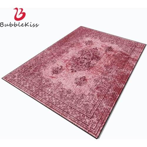 Bubble Kiss Abstract Living Room Carpet Girls Bedroom Decor Rug Polyester Non-Slip Bedside Area Rugs Modern Coffee Table Mat