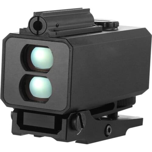 Mini Laser Infrared Riflescope Rangefinder for Hunting Shooting Distance Angle Speed Measurer Tactical Riflescope Mounted