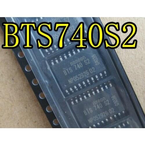 New original 10Pcs BTS740 BTS740S2 SOP-20 BTS 740 S2 SOP20 IC SMD In Stock