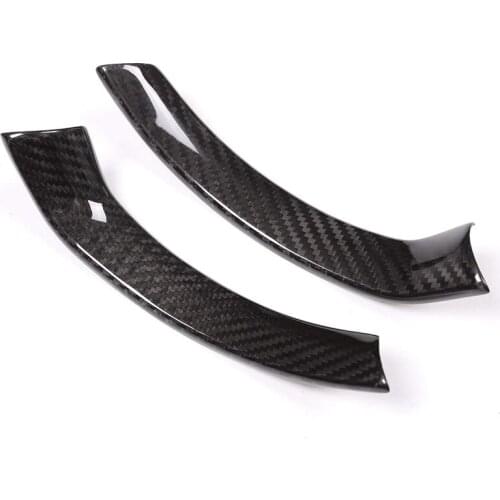 Real Carbon Fiber Steering Wheel Decoration Frame Cover Trim for Alfa Romeo Giulia Stelvio 2017-2018 Car Accessories