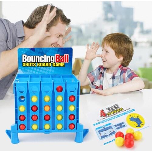 Portable Kid Interactive Intellectual Bouncing Ball Board Game Children Gift Toy