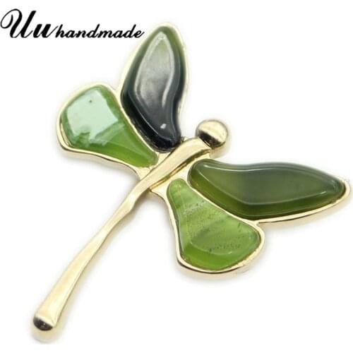 Dragonfly Brooch Lapel Pin Pins Acrylic Broches Vintage Broche Jewelry Fashion Brooches For Women Dresses 2018 Wedding Bouquets
