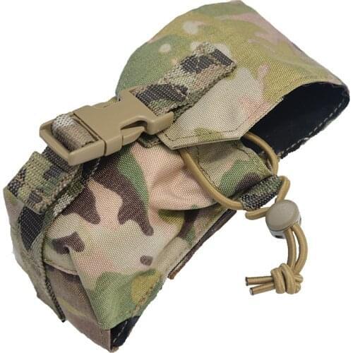 Tactical Airsoft CAG Smoke Gren pouch Multicam Vest MOLLE Bag Pouch Accessory Package