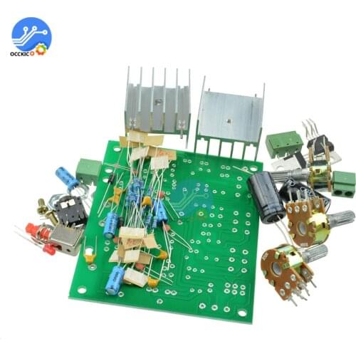 TDA2030A Audio Hifi Module Stereo Amplifier AMP Board AC 12V Dual Channel 15W+15W Diy Kit Electronic PCB Board Module