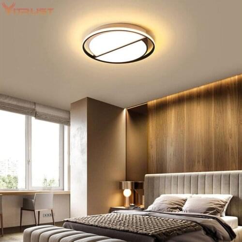 Ultra-thin LED Ceiling lamp modern LED lighting fixture surface mounted LED chandeliers for living room bedroom AC110-240V