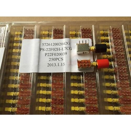 [VK] Button switch PS-22F02H 6 foot lock switch key switch power switch 6 feet