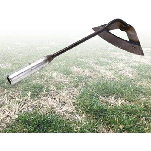 1pcs All-steel Hardened Hollow Hoe Handheld Weeding Rake Planting Vegetable Farm Garden Agriculture Tool Weeding Accessories