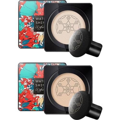 1pc Mushroom Head Air Cushion BB Cream Female Concealer Foundation Cosmetics Breathable Skin-friendly Makeup BB Cream