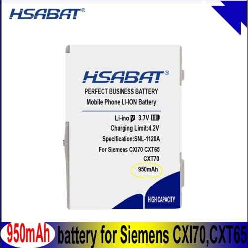 950mAh Battery for BenQ-Siemens M81 for Siemens CXI70 CXT65 CXT70 CXV65 CXV70 M65 S65 S65V S66 S75 SK65 SP65 CX75 CXI65 CXO65