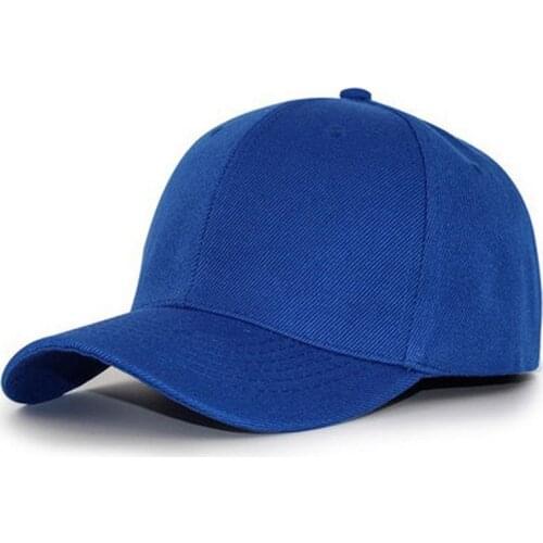 Women Mens Basic Plain Baseball Caps Adjustable Curved Visor Hat black red blue pink brown gray white beige