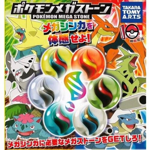 TAKARA Genuine Gacha Pokemon Mega Evolution Tyranitar Evolutionary Stone Action Figure Toys