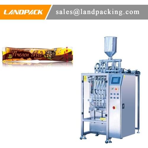 Automatic multifunction honey liquid stick pack machine Honey strip multi lane packing machine manufacturers