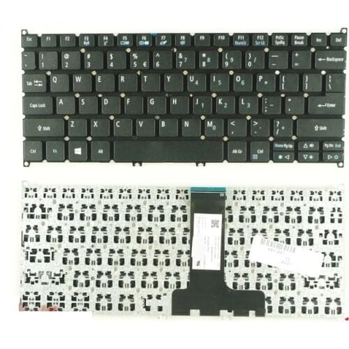 SSEA New US Keyboard black For ACER Aspire ES1-132 ES1-132-C37M C9N8 without frame keyboards