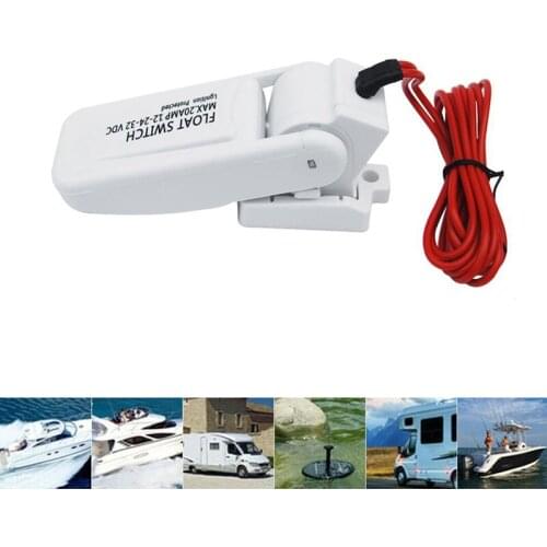 Bilge Pump Float Switch Automatic 12V 24V or 32V for Boat Yacht Caravan Camping Marine Fishing Water Pump Auto ON/OFF