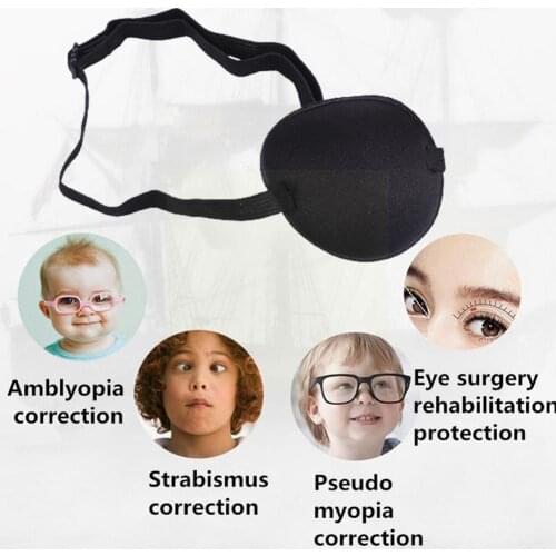 Pirate Eye Patch Pirate Costume Accessory Concave Eye Eye Mask Patch For Halloween Eyeshade Colors Single Five Party Groove Z4K0