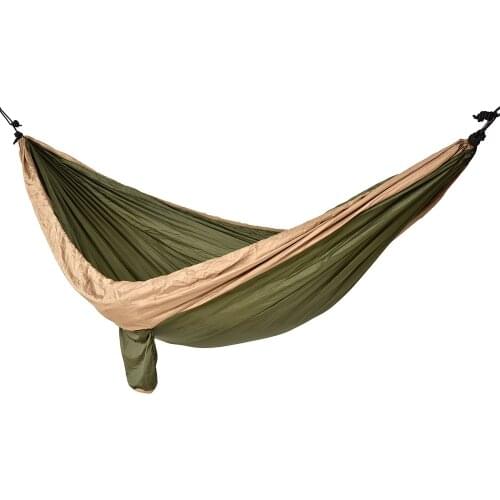 Portable Hiking Camping Hammock Nylon Safety Parachute Hamac Hanging Chair Swing Outdoor Double Person Leisure