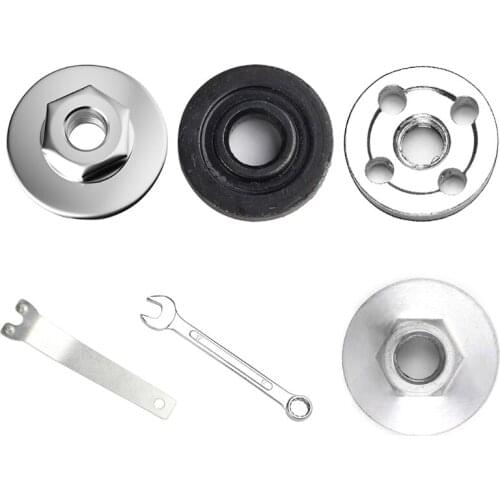 Hexagonal Type Press Plate Matched with Model 100 Fit for Saw Blade Best Accessories of Angle Grinder Woodworking Tools G8TB