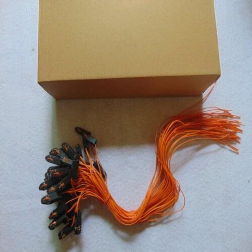 50cm 100pcs orange Yellow-wire copper wire wireless Remote CE fireworks 433MHZ switch wedding equipment