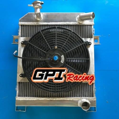 RADIATOR+SHROUD+FAN FOR JAGUAR MK1/MK2 MK I/II S-TYPE SALOON M/T 1955-1967