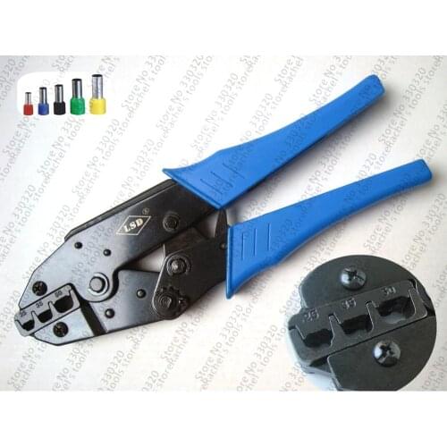 Hand crimping tool for wire-end sleeve 25-50mm2 cable ferrules crimping pliers 4-1AWG LS-2550EF