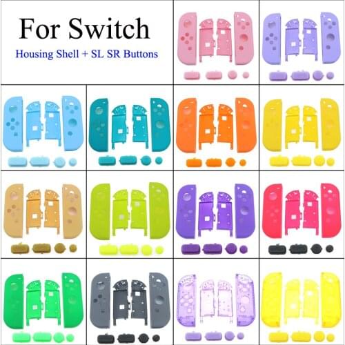 Replacement Housing Hard Shell Skin Case for Nintend Switch NS Joy-Con Controller Faceplate Cover With SL SR Buttons for joycon