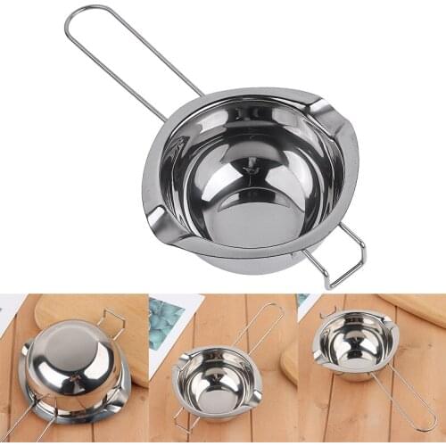 400ml Stainless Melting Pot DIY Candle Soap Chocolate Butter Melting Pot Boiler Handmade Tool Kitchen Cooking Bakeware