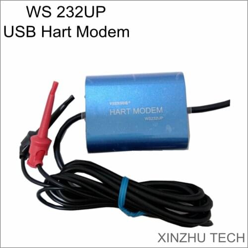 USB Hart Modem WS232UP Hart-USB modem hart transmitter with built-in 24VDC loop resistor hart communicator 475 375