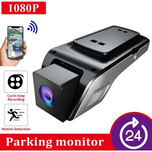 1080P Wifi Dash Cam APP Control Video Recorder G Sensor Dashcam Loop Recording Video Recorders Night Vision Car DVR Support 128G