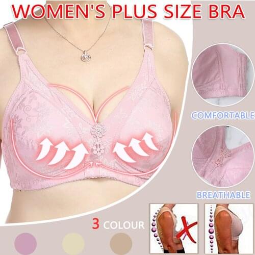 Women Fashion Plus Size Bra Intimates Comfortable Breathable Underwear Sports Bras seamless plus size sexy push up Brassiere