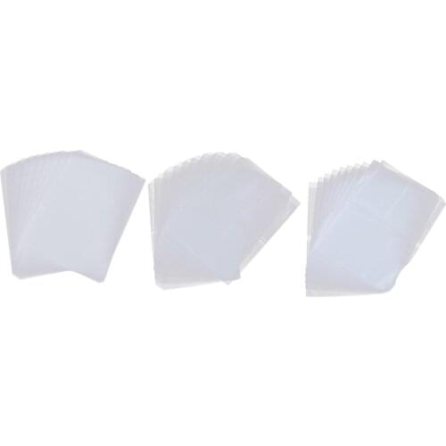 10Pcs Binder Pockets A5 6 Holes Loose Leaf Bags Document Card Storage Bags