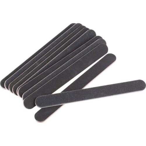 Hot 10Pcs Nail Files Sanding 100/180 Round Grit for Nail Art Tips Manicure Tool Nail Art & Tools