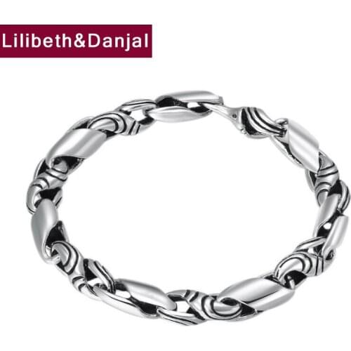 2019 Survival Girls Bracelet 100% 925 Sterling Silver Jewelry Men Women Creative Name friendship Bracelet Bangle femme 2018 B55