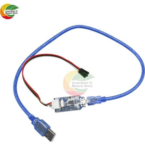 Ziqqucu OB ARM Emulator Debugger Programmer Downloader Replace V8 SWD M74 for Arduino J-Link with Micro USB Cable Jumper Wire