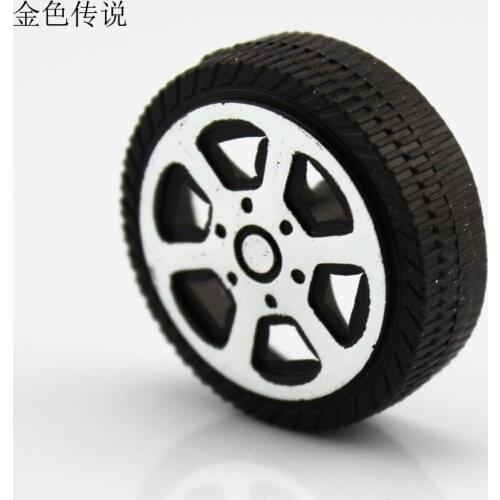 JMT 30 * 9 * 1.9mm Plastic Trolley Wheel Toy Wheel Model Accessory DIY Handmade RC Spare Parts F19174