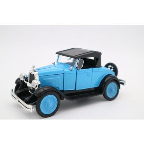 Diecast 1/32 Chevy Series 1928 Roadster Convertible AB Type Static Display Classic Collection Gift Toys for Boys