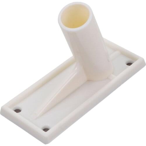 Flag Pole Mount Bracket Wall Holder Rack Base Adhesive Flagpole Wall Stand
