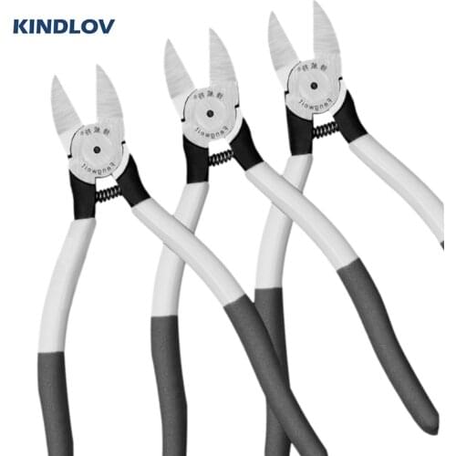 KINDLOV Diagonal Cutting Pliers 5/6/8 Inch Electrical Cable Cutters Wire Stripping Tool Side Cutter Nipper DIY Repair Hand Tools