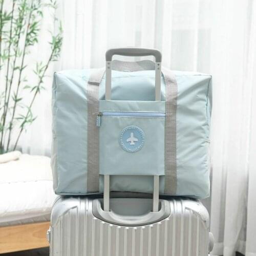 Nylon Foldable 2021 New Travel Bags Unisex Large Capacity Bag Luggage Women WaterProof Handbags Men Travel Bags Top Quality Bag