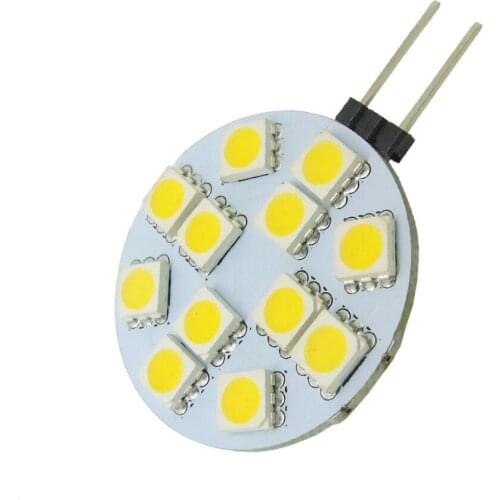Wholesale - 2.5W 12LEDs DC12V G4 Led Bulbs 120deg G4 Led Smd 5050 Led Bulb Light