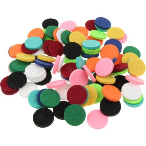 100 Pieces Diffusers Pads Accessories Aromatherapy Pads Thickened