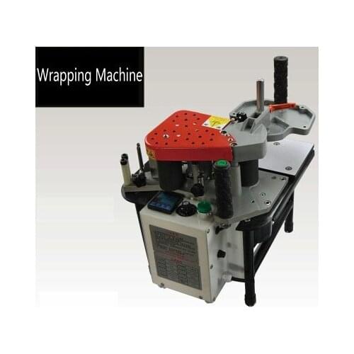 220V765W portable woodworking edge banding machine,double-sided gluing machine,speed adjustment,suitable for all kinds of boards