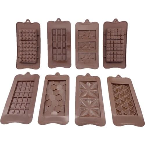 Silicone Chocolate Mold baking Tools Non-stick cake mold Jelly and Candy 3D DIY best