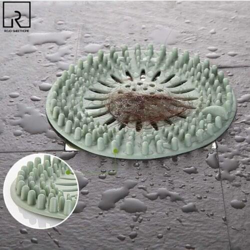 Bathroom Shower Bathtub Hair Stopper Anti-blocking Kitchen Sink Filter Floor Sewer Cover Strainer Plug Drain Kitchen Accessories