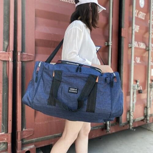 Unisex Travel Handbag Men Women Oxford Shoulder Bags Large Capacity Crossbody Bag Luggage Bags Outdoor Weekend Duffle Bag XA408F