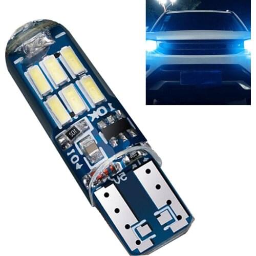 T10 W5W Waterproof Silicone Car LED Reading Light License Plate Door Lamp Bulb Car Interior Accessories 2019 New Wholesale
