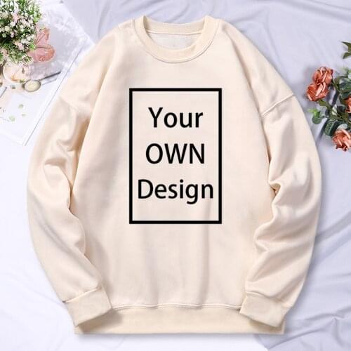 Your OWN Design Brand Logo/Picture Custom Men Women DIY Hoodie Sweatshirts Casual Hoody Clothing 10 Color Loose Fashion New 2021