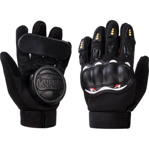 Unisex Skateboard Gloves with Sliders Standard Long Board Road Downhill Brake Slide Gloves Outdoor Sport Equipment